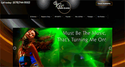 Desktop Screenshot of djtic.com